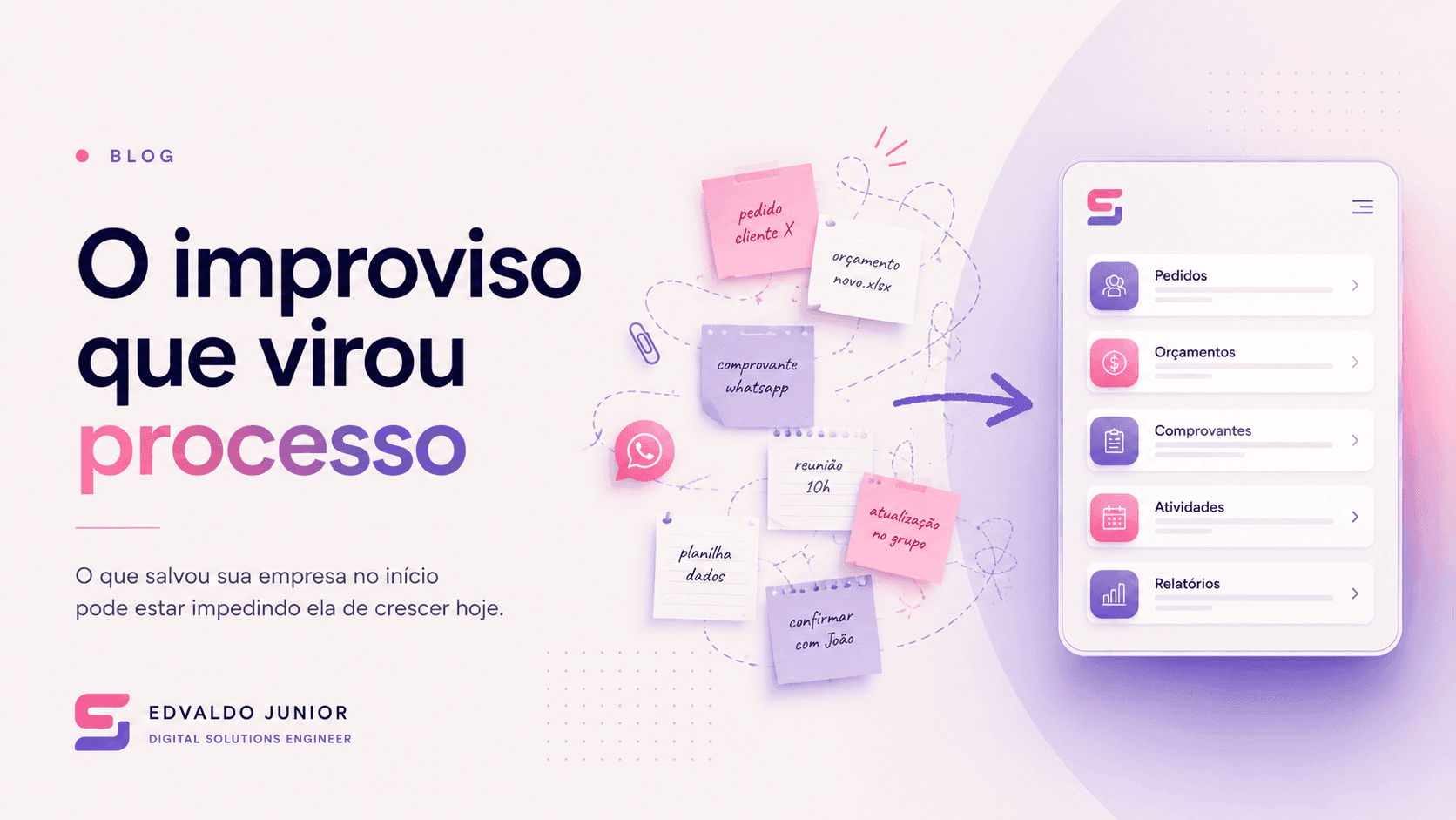O improviso que virou processo